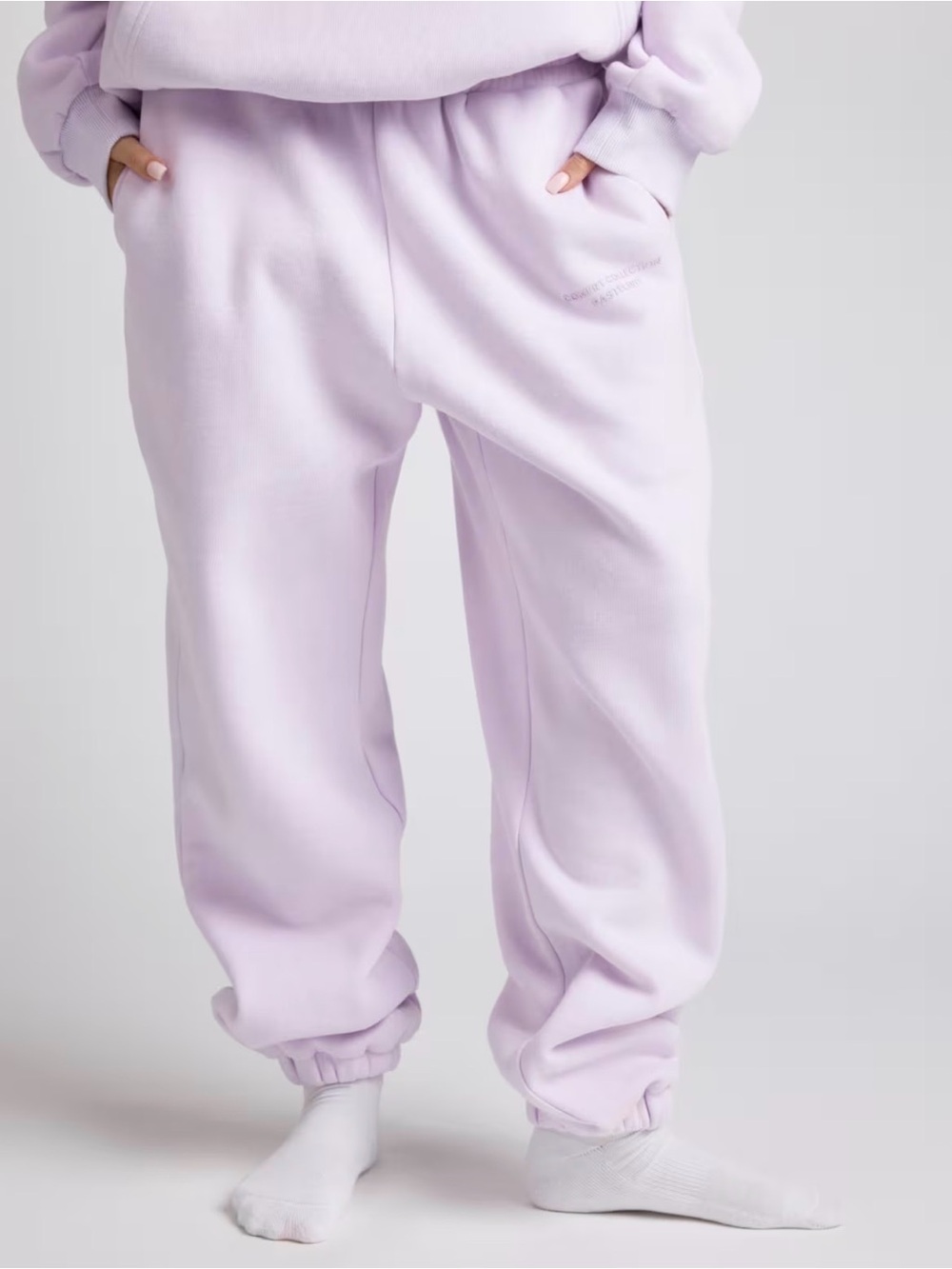 Opal Oversized Fleece Joggers — Women - Picture 2 of 5